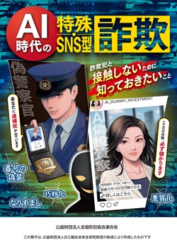 警察かたり・投資ロマンス詐欺